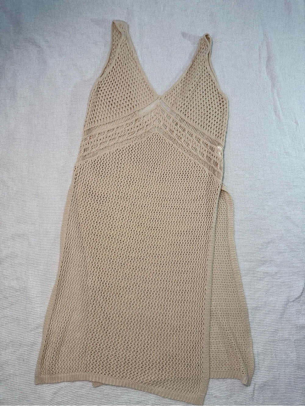 Cream crochet top | Size Small